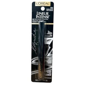 L'Oreal Paris Lineur Intense Liquid Eyeliner with Felt Tip # 690 Carbon Black